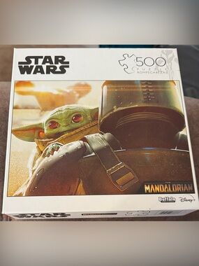 Buffalo Games | Star Wars: The Mandalorian 500 Piece Puzzle - All PCS present
